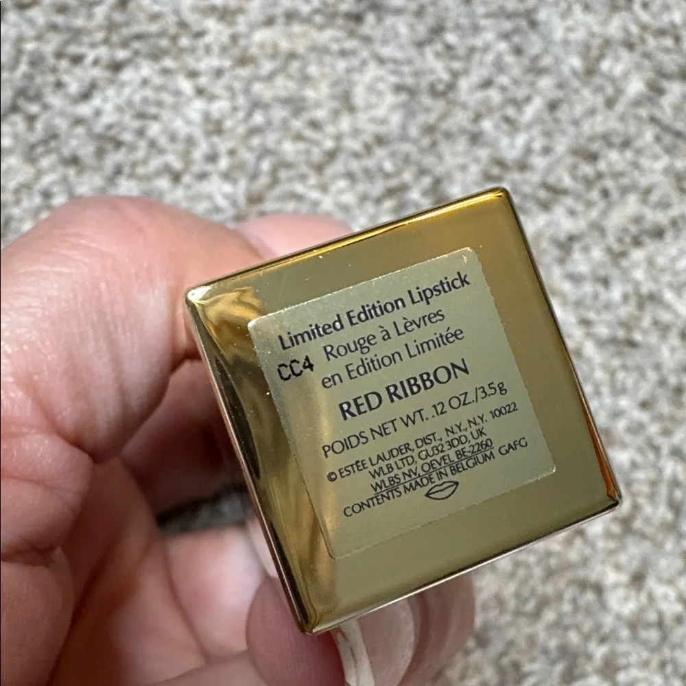 Estée Lauder Red Ribbon Limited Edition Lipstick Full Size NWOB